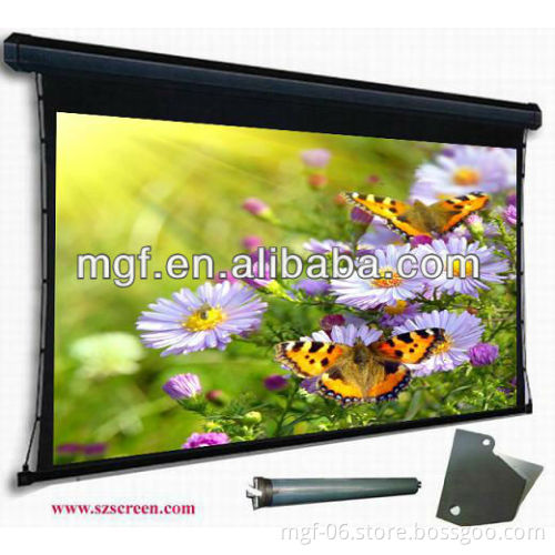 Motorized Tab-tensioned Projector screen cinema screen price
